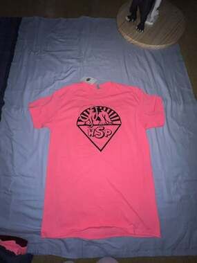 Widespread Panic Mammoth Graphic Pink T-Shirt